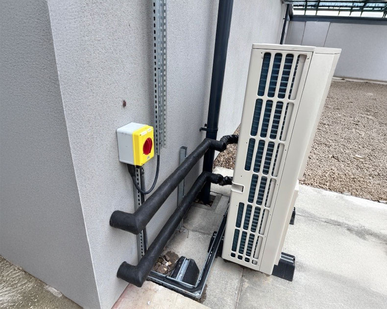 Air Source Heat Pump Installed In Selby
